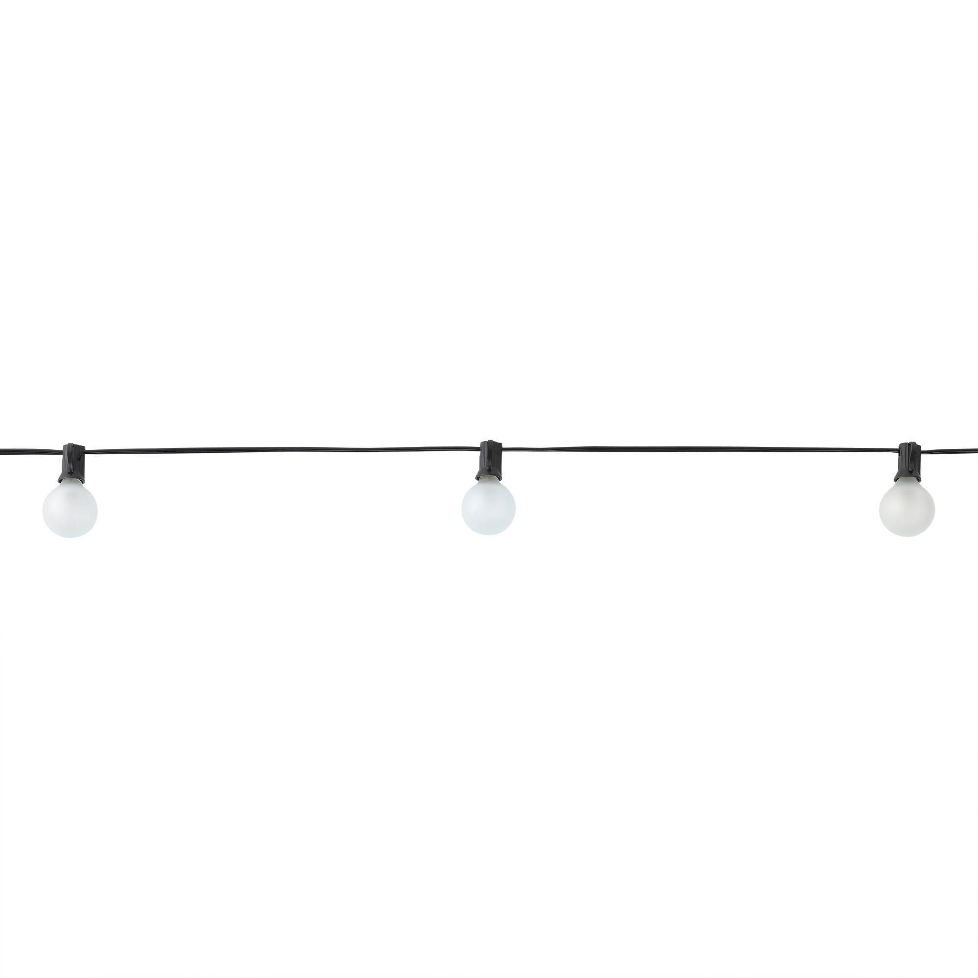 16ct. Frosted Globe String Lights by Ashland™